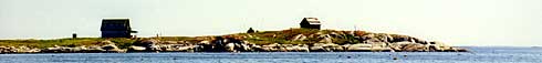 Coastal island near Spruce Head